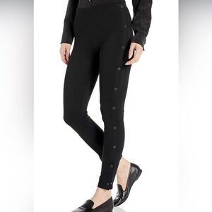 Lyssé Women's Snap Track Ponte Legging